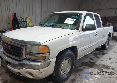2004 GMC Sierra 1500 Sle from USA, damaged, VIN 2GTEC19V741212762